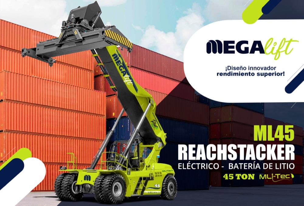 Reach Stacker Eléctricos
