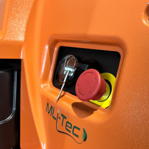 Llave con Interruptor y Botón de Emergencia Transpaleta Eléctrica Andino