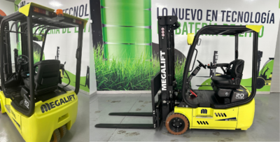 Montacargas Eléctrico 3 Ruedas Megalift