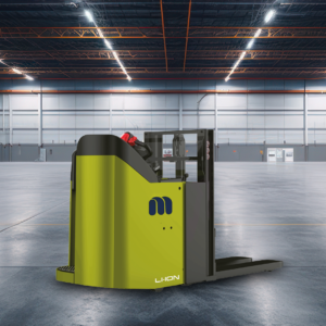 Transpaleta Eléctrica Megalift con Plataforma Operador